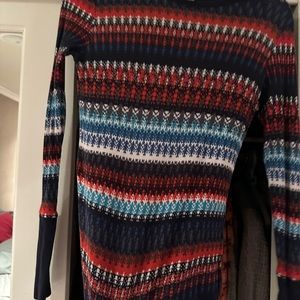 Orvis long sleeve dress size medium